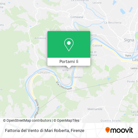 Mappa Fattoria del Vento di Mari Roberta