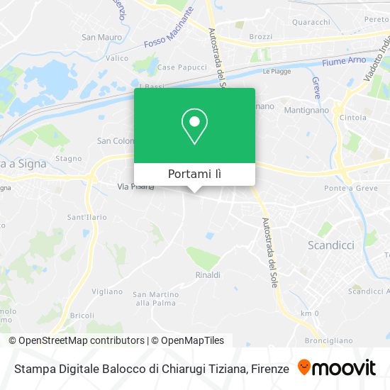 Mappa Stampa Digitale Balocco di Chiarugi Tiziana