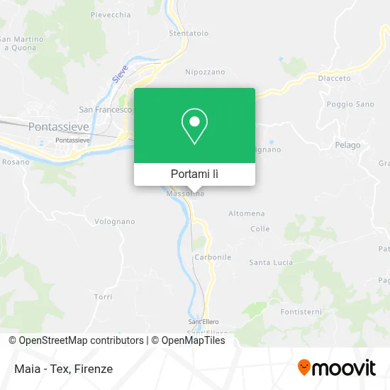 Mappa Maia - Tex