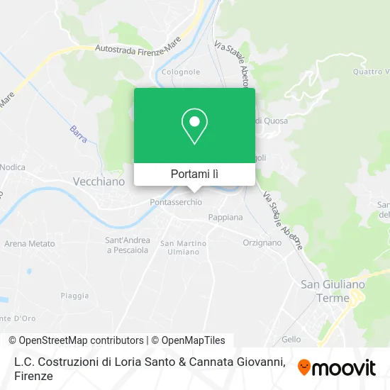 Mappa L.C. Costruzioni di Loria Santo & Cannata Giovanni