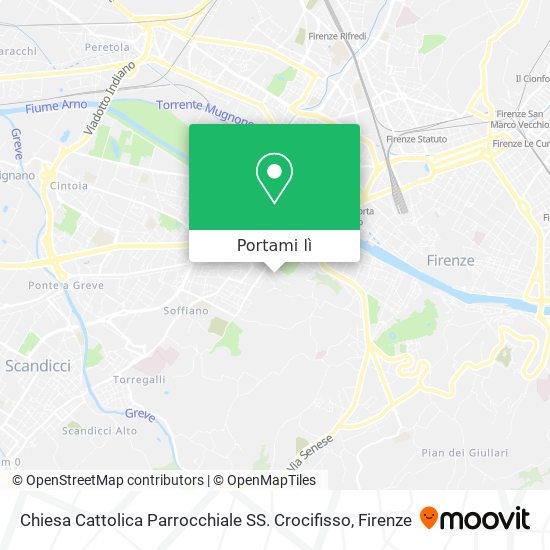 Mappa Chiesa Cattolica Parrocchiale SS. Crocifisso