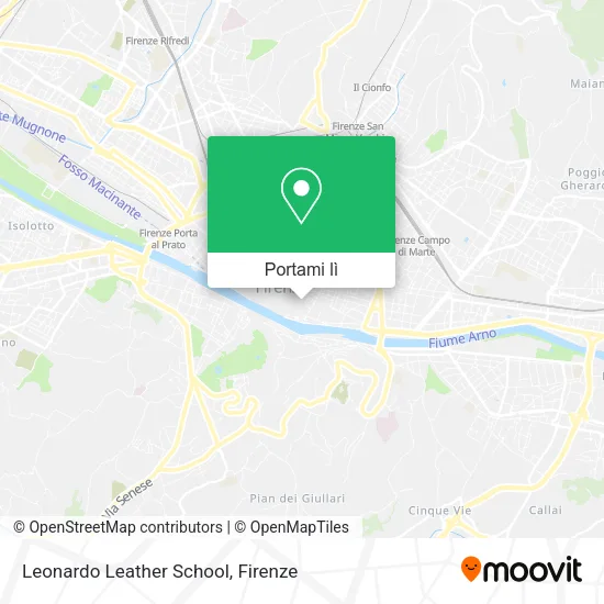 Mappa Leonardo Leather School