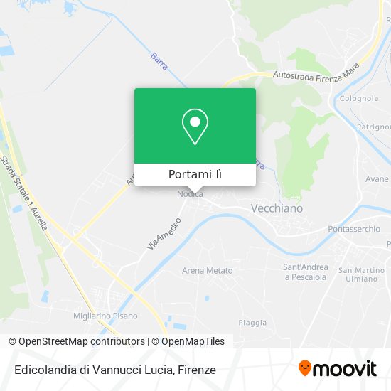 Mappa Edicolandia di Vannucci Lucia