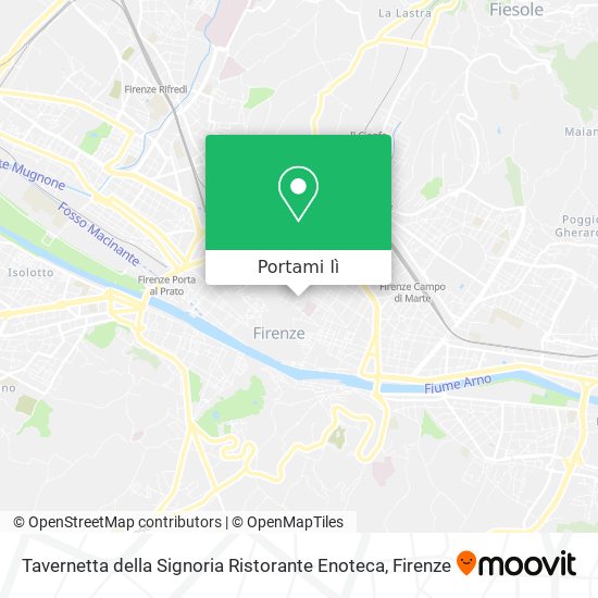 Mappa Tavernetta della Signoria Ristorante Enoteca