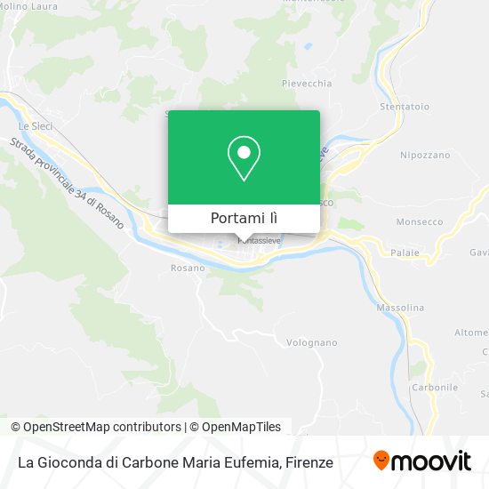 Mappa La Gioconda di Carbone Maria Eufemia