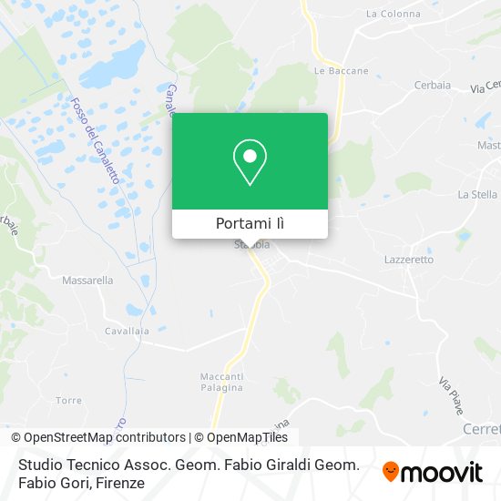 Mappa Studio Tecnico Assoc. Geom. Fabio Giraldi Geom. Fabio Gori