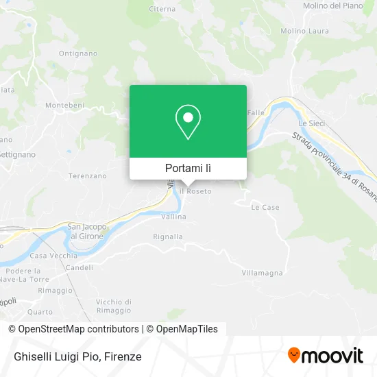Mappa Ghiselli Luigi Pio