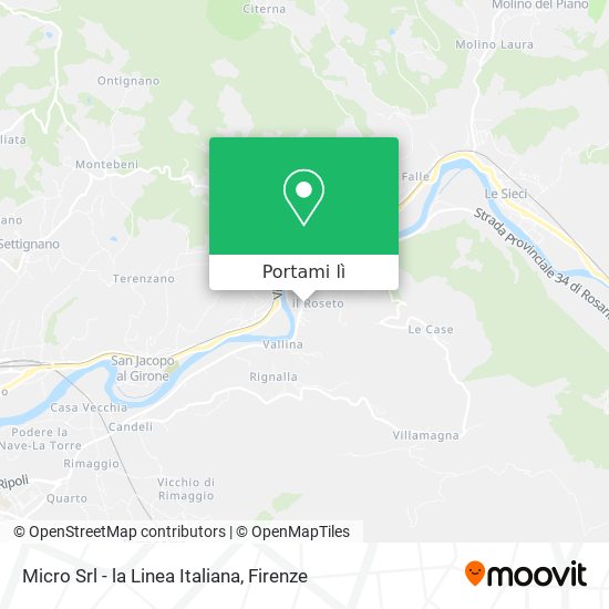 Mappa Micro Srl - la Linea Italiana