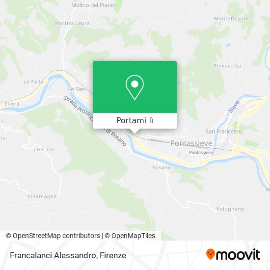 Mappa Francalanci Alessandro