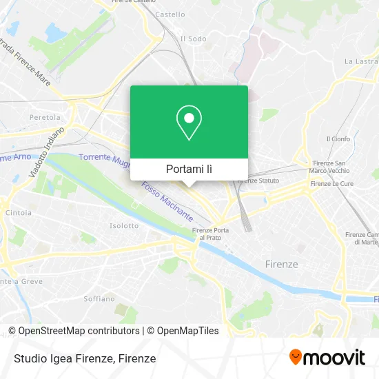 Mappa Studio Igea Firenze