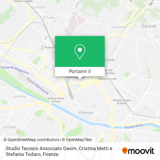 Mappa Studio Tecnico Associato Geom. Cristina Metti e Stefania Todaro