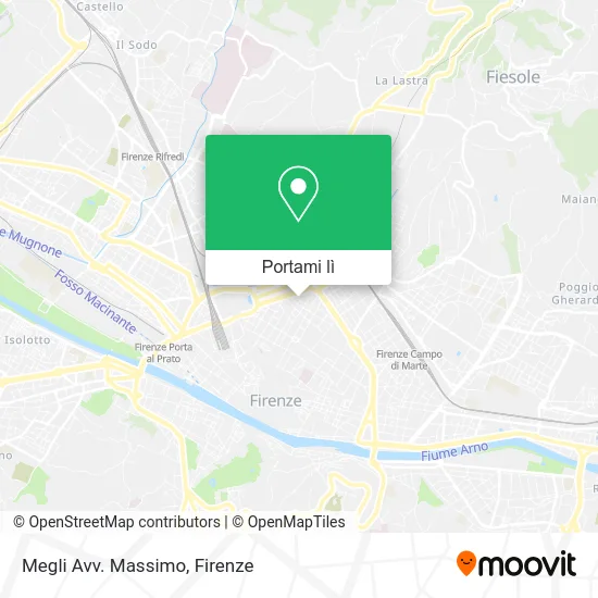 Mappa Megli Avv. Massimo