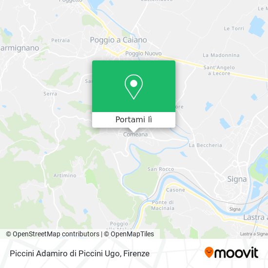 Mappa Piccini Adamiro di Piccini Ugo