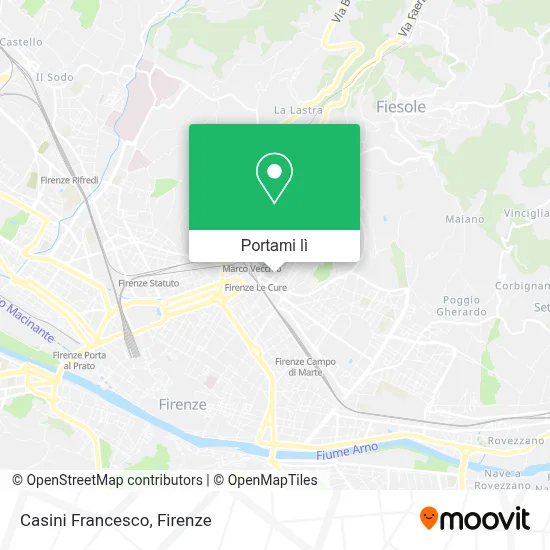 Mappa Casini Francesco