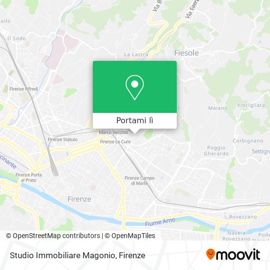 Mappa Studio Immobiliare Magonio