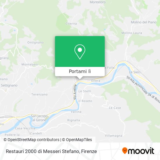 Mappa Restauri 2000 di Messeri Stefano