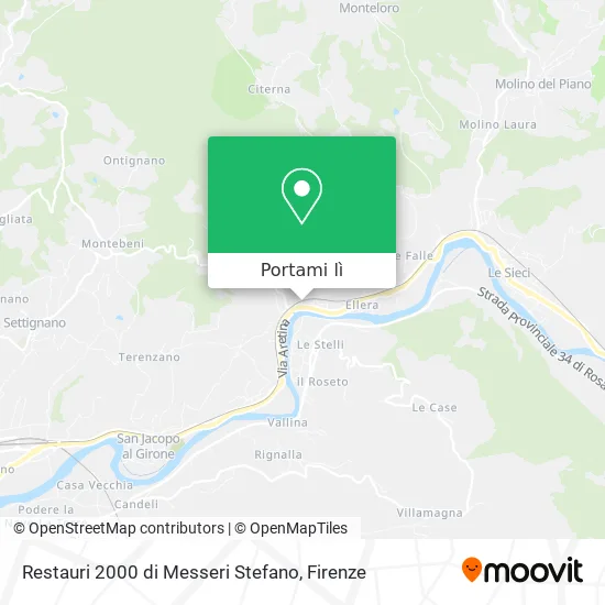 Mappa Restauri 2000 di Messeri Stefano