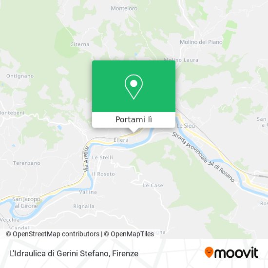 Mappa L'Idraulica di Gerini Stefano