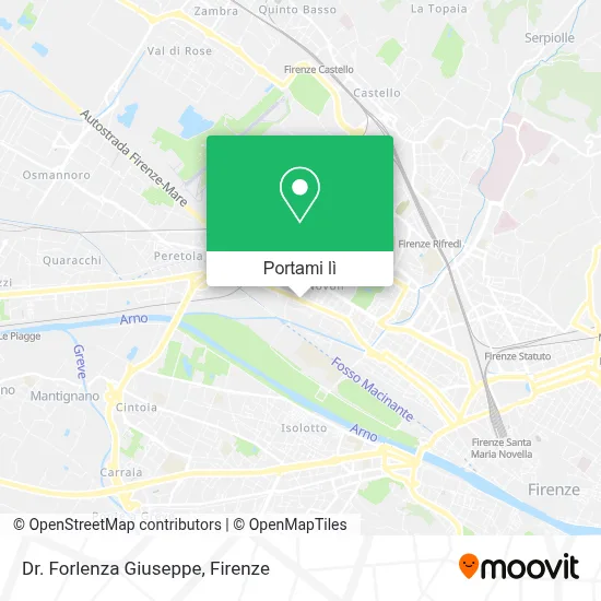 Mappa Dr. Forlenza Giuseppe