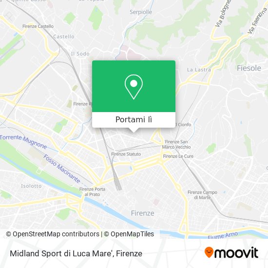 Mappa Midland Sport di Luca Mare'