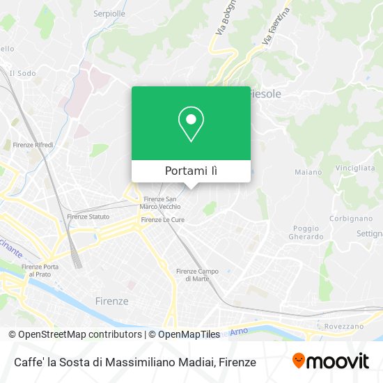Mappa Caffe' la Sosta di Massimiliano Madiai