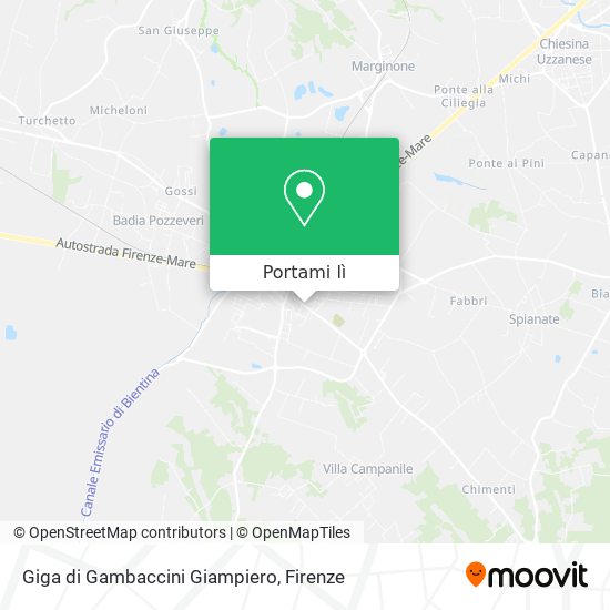 Mappa Giga di Gambaccini Giampiero