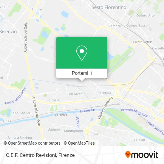 Mappa C.E.F. Centro Revisioni