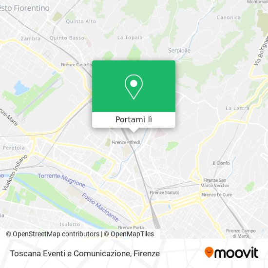 Mappa Toscana Eventi e Comunicazione