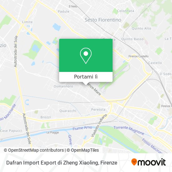 Mappa Dafran Import Export di Zheng Xiaoling