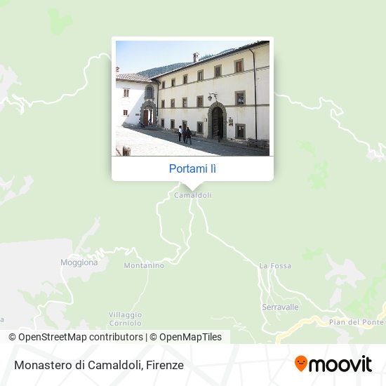 Come arrivare a Monastero di Camaldoli a Arezzo con Bus o Treno