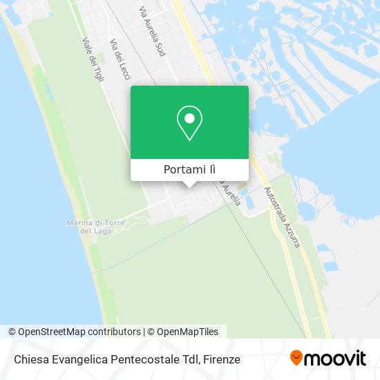 Mappa Chiesa Evangelica Pentecostale Tdl