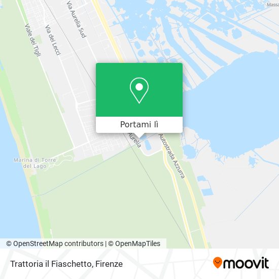 Mappa Trattoria il Fiaschetto