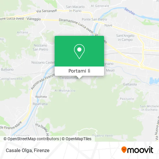 Mappa Casale Olga
