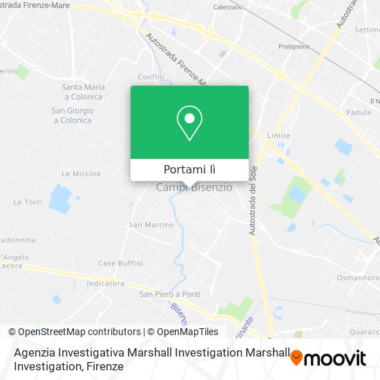 Mappa Agenzia Investigativa Marshall Investigation Marshall Investigation