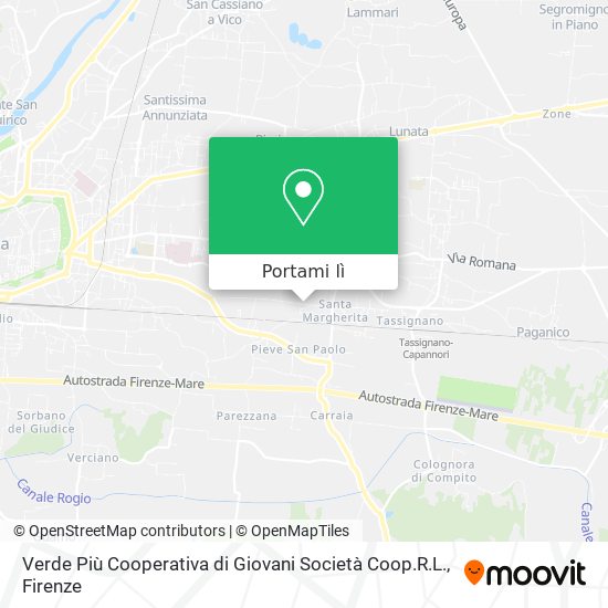 Mappa Verde Più Cooperativa di Giovani Società Coop.R.L.