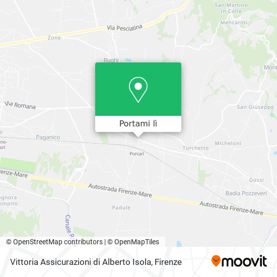 Mappa Vittoria Assicurazioni di Alberto Isola
