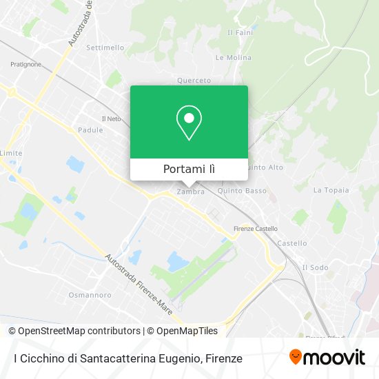 Mappa I Cicchino di Santacatterina Eugenio