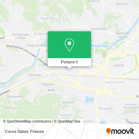 Mappa Coros Salon