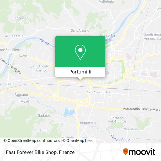 Mappa Fast Forever Bike Shop