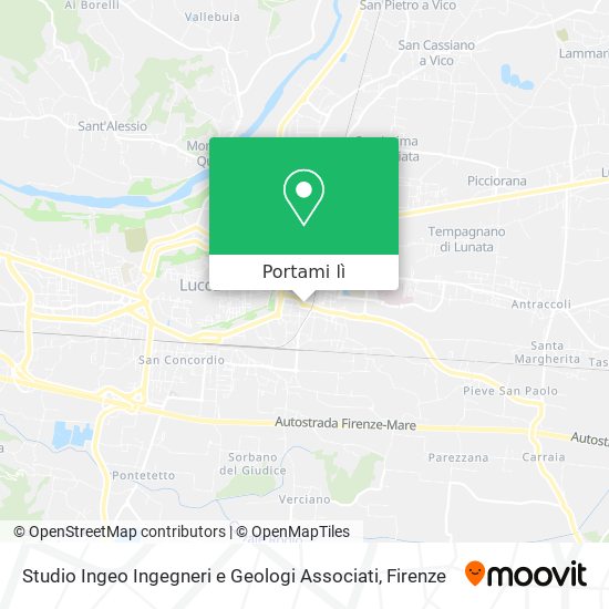 Mappa Studio Ingeo Ingegneri e Geologi Associati