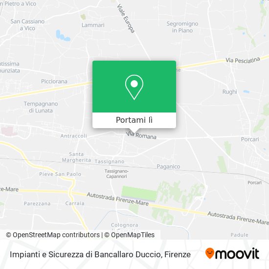 Mappa Impianti e Sicurezza di Bancallaro Duccio