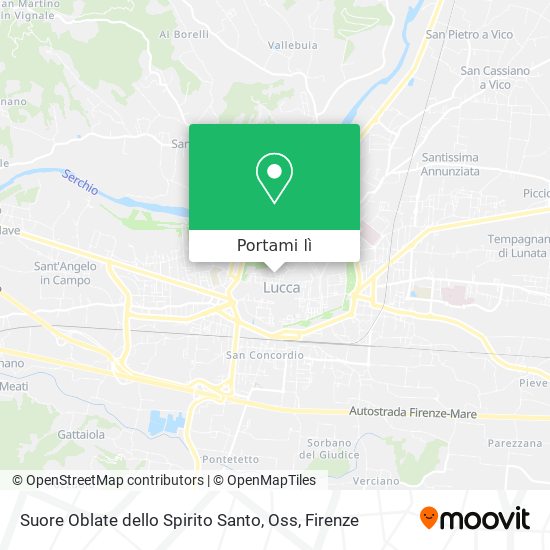 Mappa Suore Oblate dello Spirito Santo, Oss