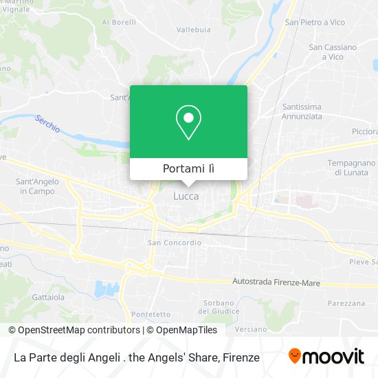 Mappa La Parte degli Angeli . the Angels' Share