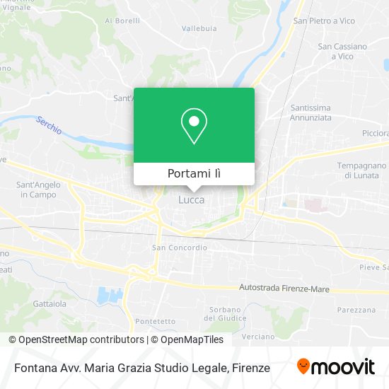 Mappa Fontana Avv. Maria Grazia Studio Legale