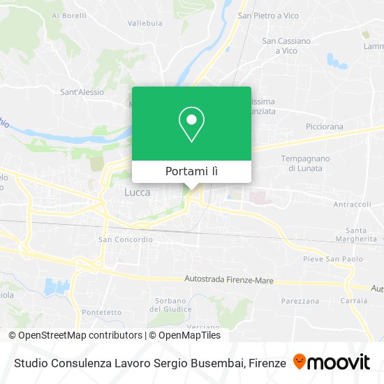 Mappa Studio Consulenza Lavoro Sergio Busembai