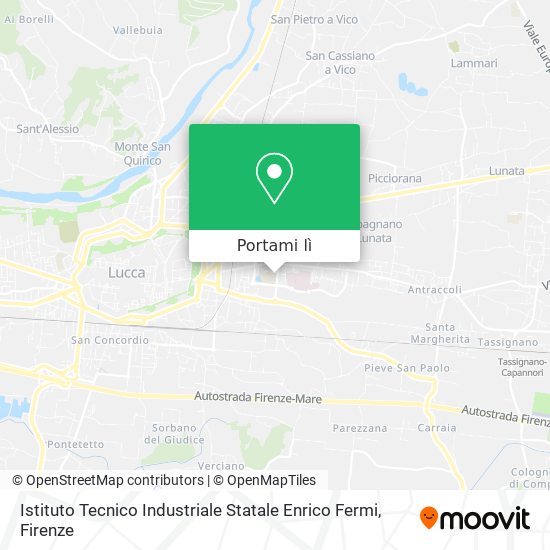 Mappa Istituto Tecnico Industriale Statale Enrico Fermi