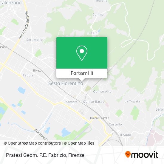 Mappa Pratesi Geom. P.E. Fabrizio