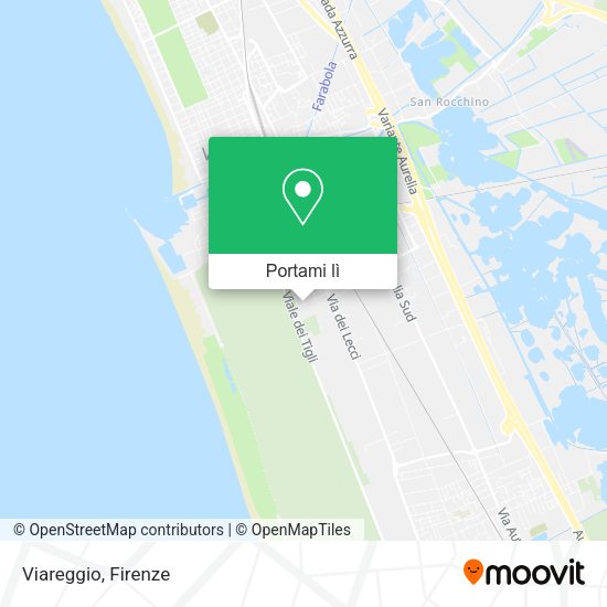 Mappa Viareggio