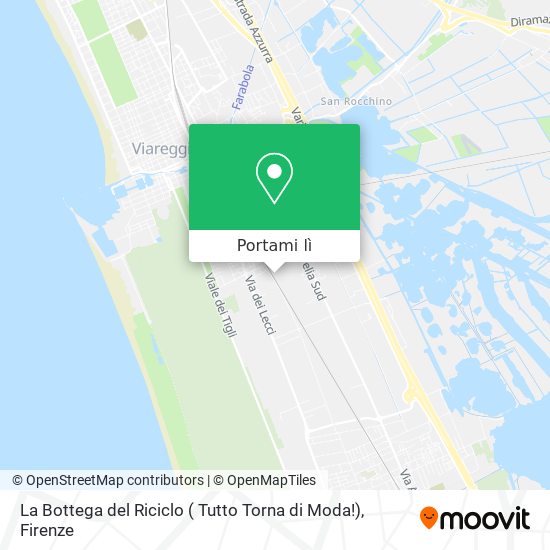Mappa La Bottega del Riciclo ( Tutto Torna di Moda!)
