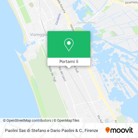 Mappa Paolini Sas di Stefano e Dario Paolini & C.